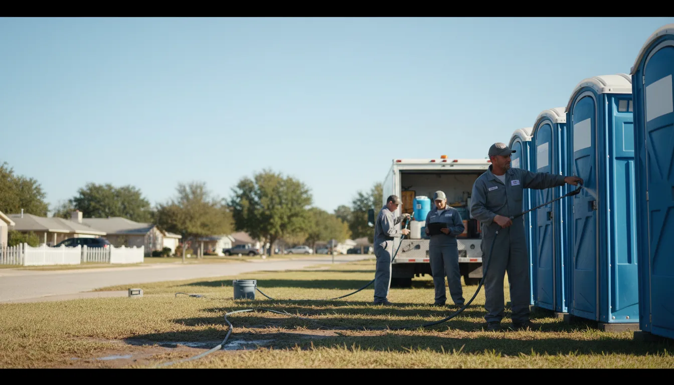 Long-Term Portable Toilet Rental in Liberty Hill, SC near me